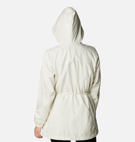 Columbia Auroras Wake III Windbreaker White For Women's NZ89674 New Zealand